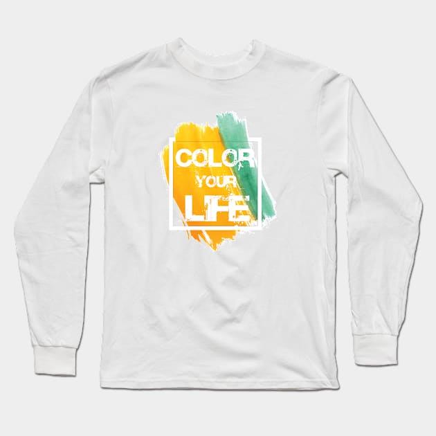 color your life Long Sleeve T-Shirt by iuz